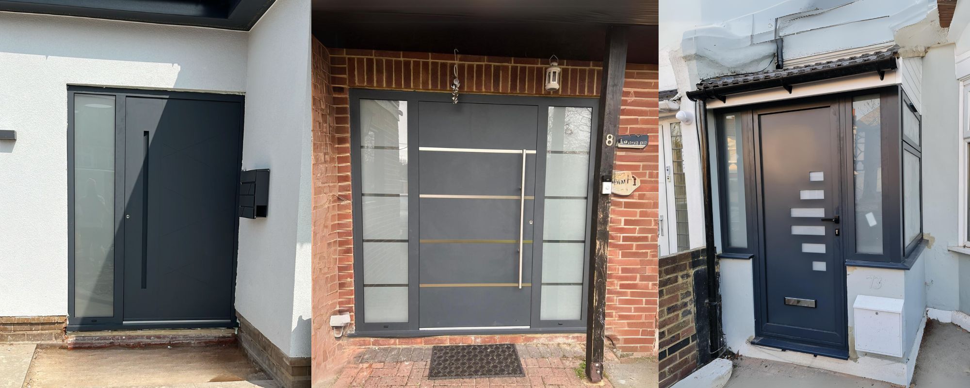 uPVC & Aluminium Entrance Doors Supply Only or With Install in Hitchin and London